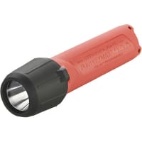 Streamlight 4AA ProPolymax and alkaline batteries. Clam packaged. - Orange