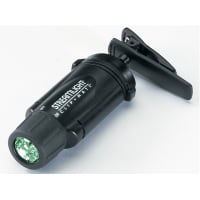 Streamlight ClipMate with Green LEDs and alkaline batteries. Black