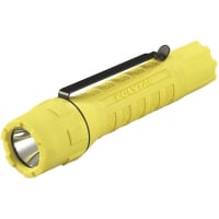 Streamlight PolyTac with lithium batteries. Clam packaged. Yellow