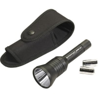 Streamlight Super Tac with holster and lithium batteries. Box