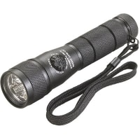 Streamlight Night Com UV LED with lithium batteries. Clam packaged.