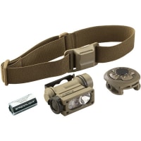 Streamlight Sidewndr Cmpct II Avi: White, Grn, Blue, IR LEDs; rail mt, hdstrap & 1 lith batt