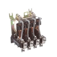 Struthers-Dunn Relay, 25 A, 240 VAC, Power, 120 VAC, 120 Ohms +/- 10%, 14 VA, 1 A at 5 VDC/5 W