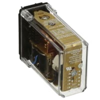 Struthers-Dunn Latching Industrial Relay, 10 A, 115-125VDC, Plug-In Terminal, 255 Series