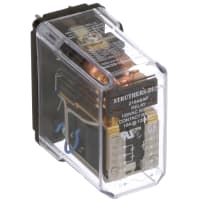 Struthers-Dunn Relay, 10 A, 120 VAC at 5 A/125 VDC at 0.5 A, 120 VAC, DPDT, 1 NO, 1 NC, 75 mA