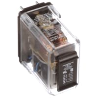 Struthers-Dunn Relay, 10 A, 120 VAC at 5 A/125 VDC at 0.5 A, 120 VAC, DPDT & 2 NO, 75 mA, -40 C