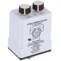 Struthers-Dunn Voltage Monitoring Relay, 120 VAC, SPDT, 10A, 9-Pin Octal, 236 Series