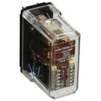 Struthers-Dunn Non-Latching Industrial Relay, 4PDT, 10 A, 125 VDC, Plug-In Terminal, 219 Series