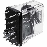 Struthers-Dunn Relay;E-Mech;Sequencing;DPDT;Cur-Rtg 5A;Ctrl-V 24DC;Vol-Rtg 120, 240/28AC/DC;UL