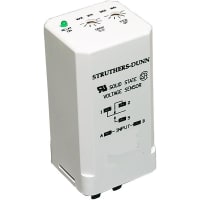 Struthers-Dunn Relay, Monitor, SSR, Voltage, SPDT, DPDT, Cur-Rtg 10/13AAC/ADC, Ctrl-V 24DC, Socket Mnt