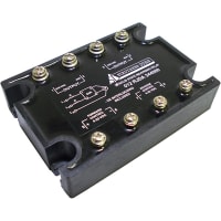 Struthers-Dunn RELAY, SOLID STATE, 10 AMP, RANDOM TURN ON, MOTOR REVERSING WITH TRIAC, 4-32VDC INP