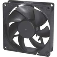 Sunon Fans DC Fan, 12V, 92x92x25mm, 51.5CFM, 1.98W, 34dBA, 3000RPM, Wire Leads