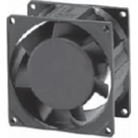 Sunon Fans AC Fan, 115V, 80x80x38mm, 23/30CFM, 14/12W, 32/36.5dBA, 2850RPM, Wire Leads