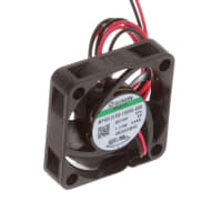 Sunon Fans DC Fan 8CFM 12V 51mA 0.19InH2O 27.3dBA 0.62W 7000RPM VAPO 40x40x10mm Leadwires