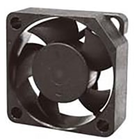 Sunon Fans DC Fan, 30x30 mm, Square, 5V, 5.5 CFM, 23 dBA, 110k RPM, Vapo, MC30 Series