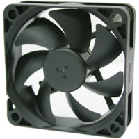 Sunon Fans DC Fan, 12V, 60x60x15mm, 25.2CFM, 1.92W, 36.2dBA, 5400RPM, Wire Leads