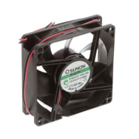 Sunon Fans DC Fan, 24V Air Flow 33CFm Power 0.96W 40mA 28dB(A) Leadwires