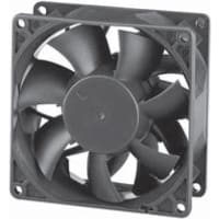 Sunon Fans DC Fan, 12V, 92x92x38mm, 120.2CFM, 12.5W, 57.6dBA, 4900RPM, Wire Leads