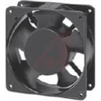 Sunon Fans DC Fan, 12V, 120x120x38mm, 190CFM, 19.2W, 54dBA, 4200RPM, Wire Leads