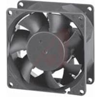 Sunon Fans DC Fan, 24V, 80x80x38mm, 84.4CFM, 9.6W, 55.2dBA, 5700RPM, Wire Leads