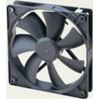 Sunon Fans DC Fan, 12V, 120x120x25mm, 55CFM, 1.9W, 29.6dBA, 1600RPM, Wire Leads