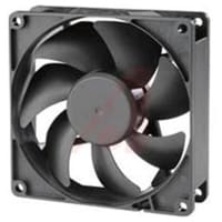 Sunon Fans Fan, AC, 220-240V, 92x92x25mm, Sq, 27/33CFM, 15/14W, 32/37dBA, 2500RPM, Wire Leads