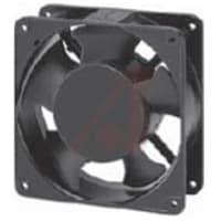 Sunon Fans Fan, AC, 115V, 120x120x38mm, Sq, 85/100CFM, 22/20W, 41/47dBA, 2900RPM, Wire Leads