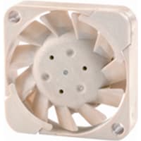 Sunon Fans DC Fan, 3V, 12x12x3mm, 5.95I/min., 0.3W, 28.3dBA, 16500RPM, Wire Leads