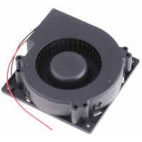 Sunon Fans FAN; BLOWER; DC; 24V; 35.9CFM; 0.38A; 9.1W; 2500RPM; 2BALL BEARING; 120X120X32MM