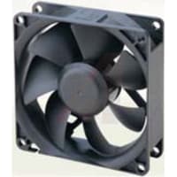 Sunon Fans DC Fan, 12V, 60x60x25mm, 13.8CFM, 13.8dBA, 0.7W, 2500RPM