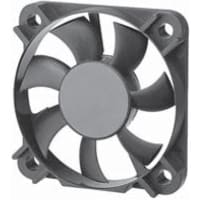 Sunon Fans DC Fan, 5V 40x40x6mm, 5.9CFM 0.5W 32dBA 7000RPM Wire Leads GM Series