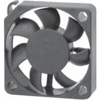 Sunon Fans DC Fan, 5V, 30x30x6mm, 4.9CFM, 0.7W, 28dBA, 9500RPM, Wire Leads