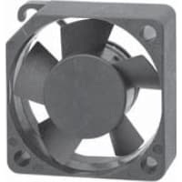 Sunon Fans DC Fan, 12V, 30x30x10mm, 4.6CFM, 0.5W, 20dBA, 8000RPM, Wire Leads