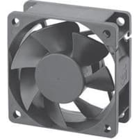 Sunon Fans DC Fan, 12V, 60x60x25mm, 23.5CFM, 1.78W, 34.5dBA, 4500RPM, Wire Leads