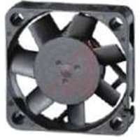 Sunon Fans DC Fan, 12V, 30x30x10mm, 5.5CFM, 0.58W, 23dBA, 9500RPM, Wire Leads