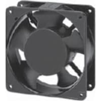 Sunon Fans AC Fan, 230V, 120x120x38mm, 95/1157CFM, 20W, 44/49dBA, 3100RPM, Wire Leads