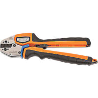 ABB Thomas & Betts Ergonomic Hand Crimper, 10-22 AWG, 10.5" L, Non-Insulated, Sta-Kon Series