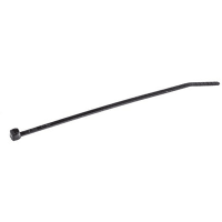 ABB Thomas & Betts Cable Tie, Black Poly(Nylon 6.6), UV Resistant, 4.4"L, Tensile Strength 18lbs