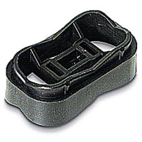 ABB Thomas & Betts Deltec, Stackable, Cable Spacer, Black, Polypropylene, UV Resistant, .50"H