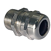 ABB Thomas & Betts Non Armoured Cable Gland, M32, Cable Range 9 to 16mm, Nickel Plated Brass