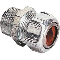 ABB Thomas & Betts Watertight Connector, 2", Die Cast Zinc Body