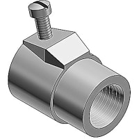 ABB Thomas & Betts Conduit Coupling, Tite Bite Combination, 1", Malleable Iron, UL E23018, CSA