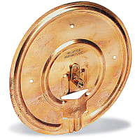 ABB Thomas & Betts Ground Plate Type GP - Copper Pole, #2 Solid - #8 Stranded, 7-1/2"Dia