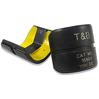 ABB Thomas & Betts Die, TBM12PCR-LI, TBM14CR-LI and TBM15CR-LI Tools, Die Color Yellow, Die Code 62