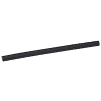 ABB Thomas & Betts Thin-Wall Heat-Shrinkable Tubing, 3/4" x 4'L, 600V, Polyolefin, Black