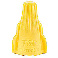 ABB Thomas & Betts Wire Connector with a Wide Range/Ergonomic Wing Design Yellow #22 - #8