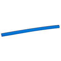 ABB Thomas & Betts Thin-Wall Heat Shrink Tubing, Blue Cross-Linked Poly, 3/32", Shrink Ratio 2:1