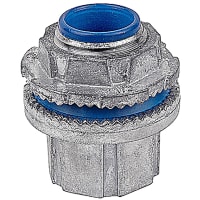 ABB Thomas & Betts Die Cast Zinc Hub, 1", with Insulated Throat