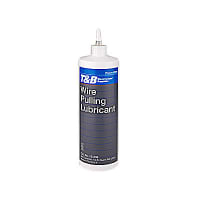 ABB Thomas & Betts Wire Pulling Lubricant, Semi-Synthetic Base, Yellow, 1 Quart Squeeze Bottle