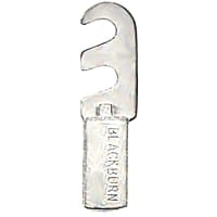 ABB Thomas & Betts AlumSlottedTangCompTerminal Lug - Gray, 2/0 Stranded, 2/0 solid 3/0 solid